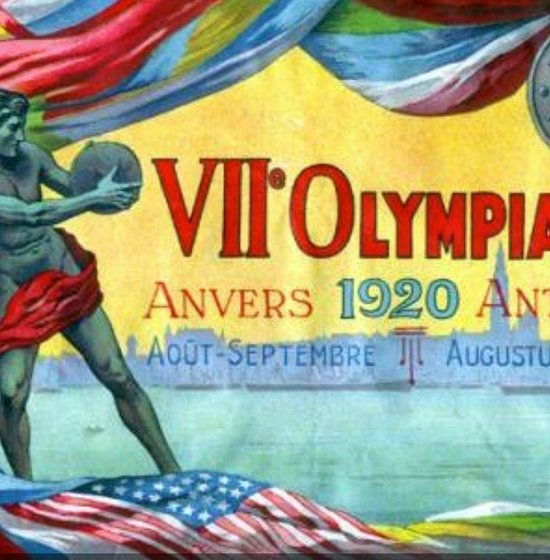 Olympische Spelen 1920 Antwerpen affiche