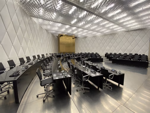 Zaal Provincieraad © Antwerpse Stadsgidsen
